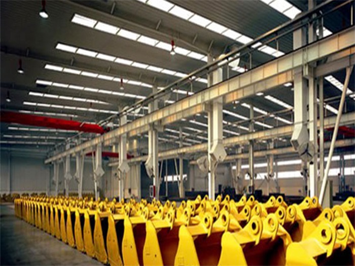 福州徐工集团挖掘机装配车间